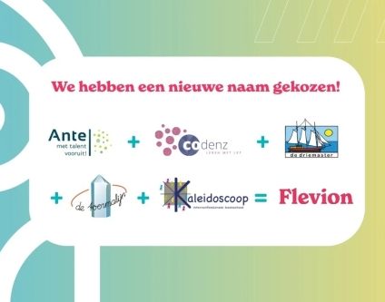 Gezamenlijke onderwijsstichtingen gaan ‘Flevion’ heten